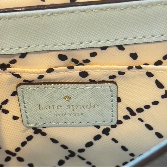 Kate Spade New York Newbury Lane Sally Crossbody Blue Hydrangea - Picture 7 of 14